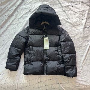 Canada Goose Down Jacket Arctic Program Black Size L NWT Hooded Puffer Coat